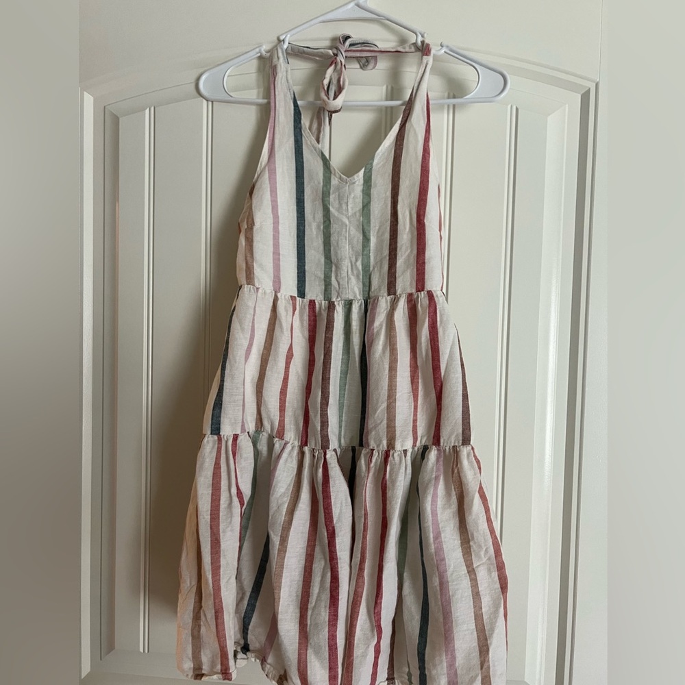 Striped Halter American Eagle Dress Size Small